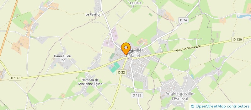 localisation de l'entreprise JULNI  GONNEVILLE-LA-MALLET