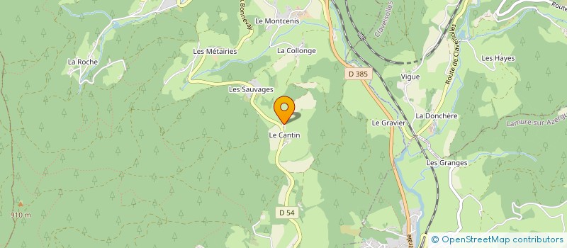 localisation de l'entreprise JULO 25  SAINT-NIZIER-D'AZERGUES