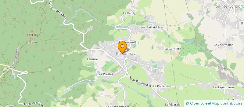 localisation de l'entreprise JULO  POLLIONNAY