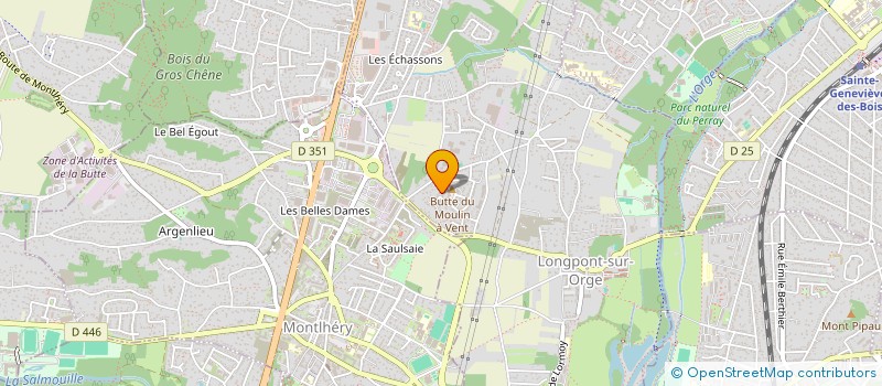 localisation de l'entreprise JULO à LONGPONT-SUR-ORGE
