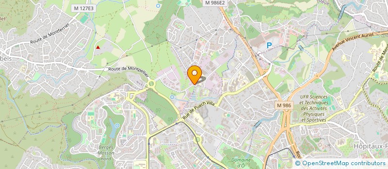 localisation de l'entreprise JULO II  GRABELS