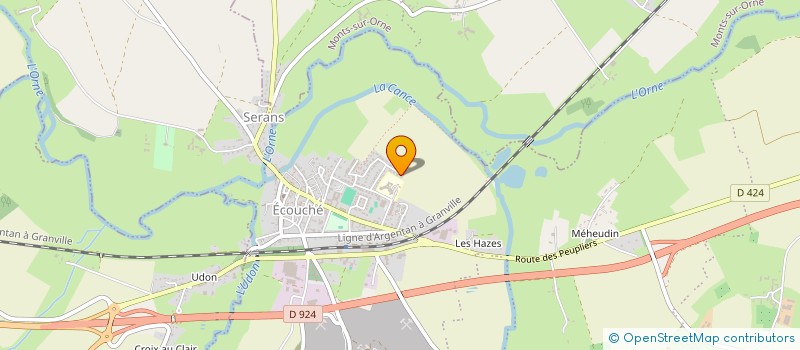 localisation de l'entreprise JULO INVEST à ECOUCHE-LES-VALLEES