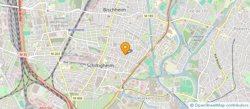 localisation de l'entreprise JULOC  SCHILTIGHEIM