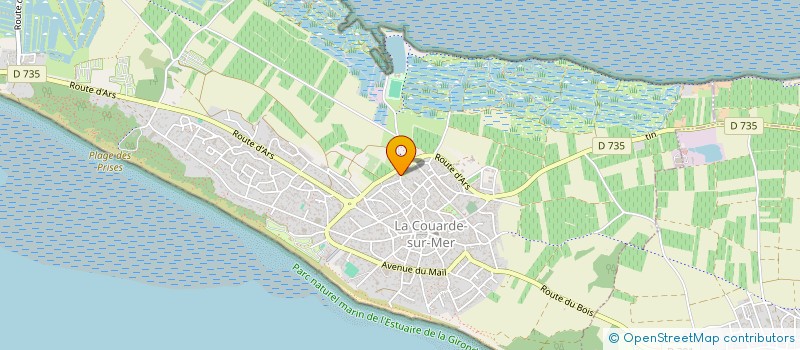 localisation de l'entreprise JULOCELI  LA COUARDE-SUR-MER