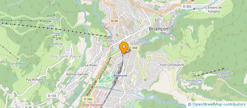 localisation de l'entreprise JULOCO à BRIANCON