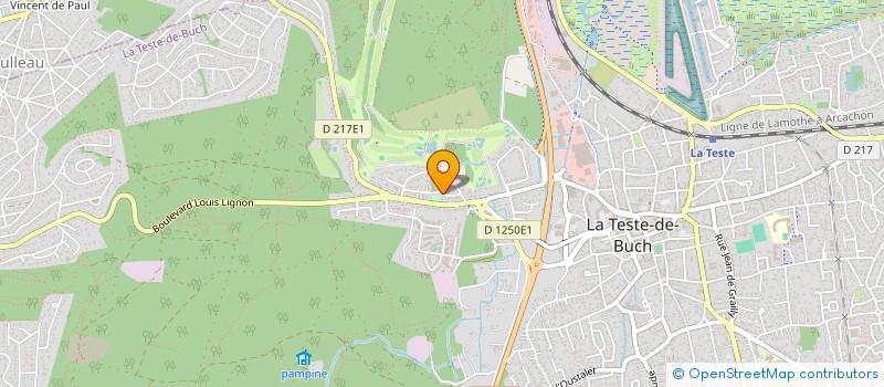 localisation de l'entreprise JULOGIM à LA TESTE-DE-BUCH