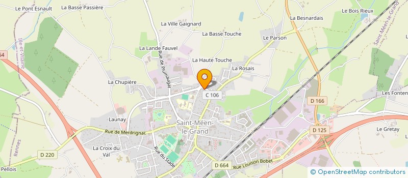 localisation de l'entreprise JULOMA  SAINT-MEEN-LE-GRAND