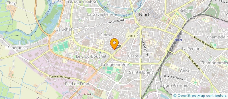 localisation de l'entreprise JULOMA  NIORT