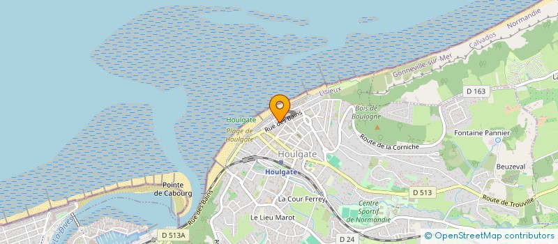 localisation de l'entreprise JULOR  HOULGATE