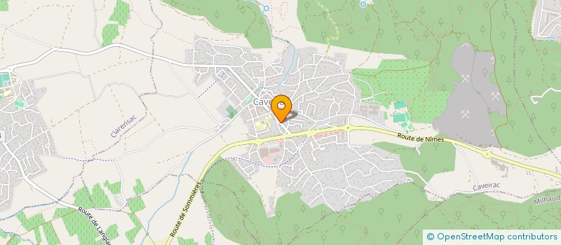 localisation de l'entreprise JULORCA  CAVEIRAC