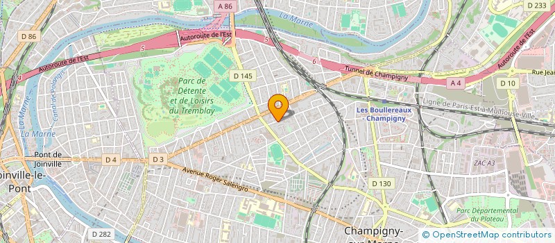 localisation de l'entreprise JULORE  CHAMPIGNY-SUR-MARNE