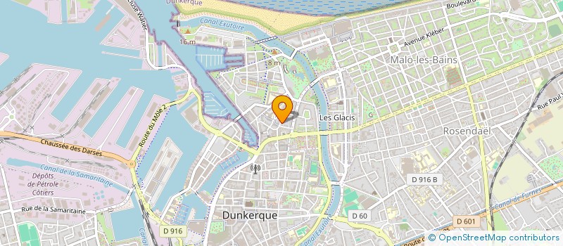 localisation de l'entreprise JULOTINE  DUNKERQUE