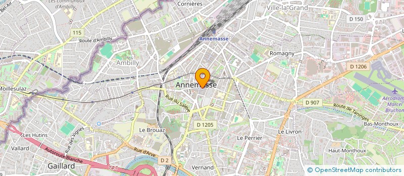localisation de l'entreprise JULOTTE à ANNEMASSE