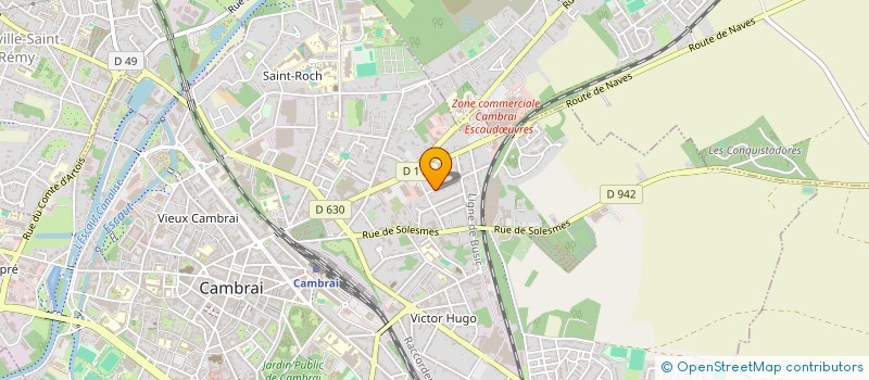 localisation de l'entreprise JULOU  CAMBRAI