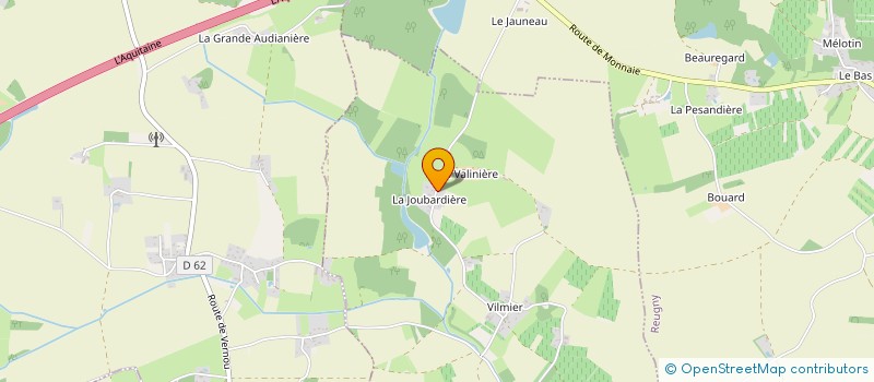 localisation de l'entreprise JULOU à VERNOU-SUR-BRENNE