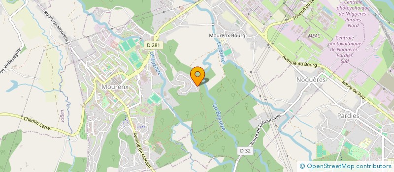 localisation de l'entreprise JULOU SAS  MOURENX