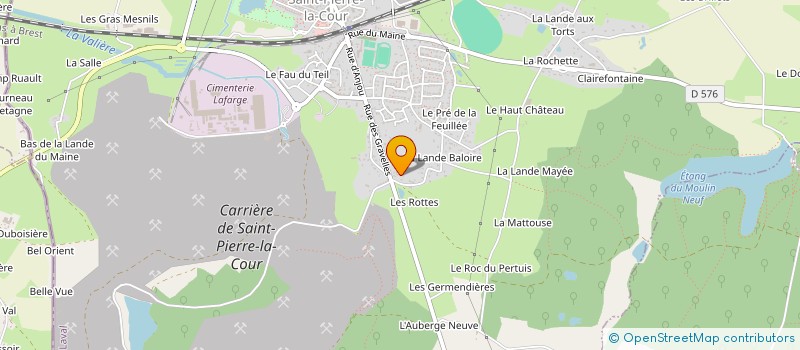 localisation de l'entreprise JULOVA  SAINT-PIERRE-LA-COUR