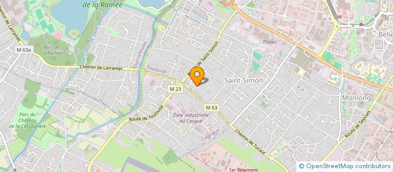 localisation de l'entreprise JULPOA à TOULOUSE