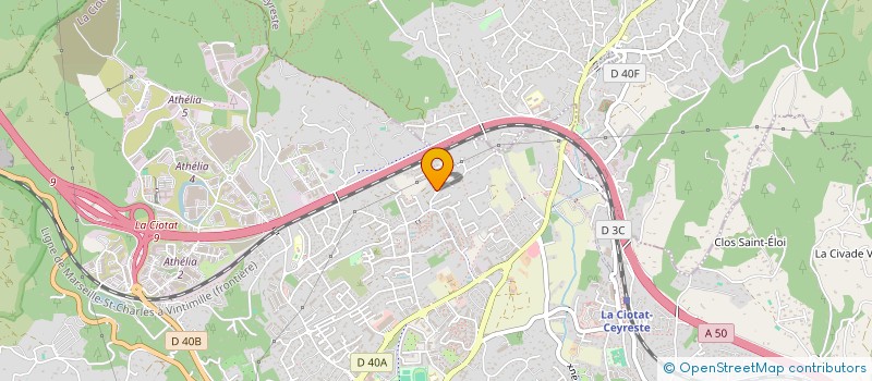 localisation de l'entreprise JULS  LA CIOTAT