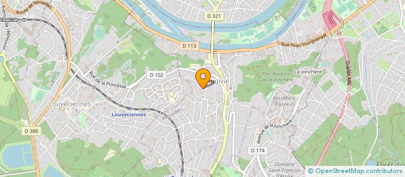 localisation de l'entreprise JULSAMAY  BOUGIVAL