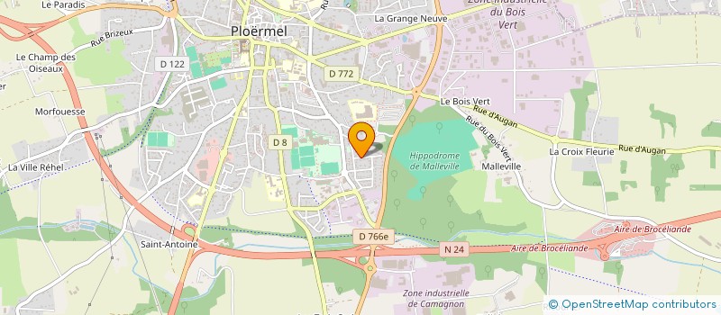 localisation de l'entreprise JULTANCE  PLOERMEL