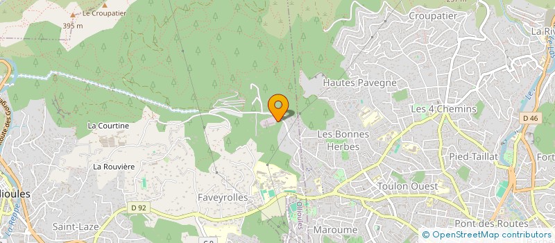 localisation de l'entreprise JULTEAM  OLLIOULES