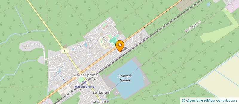 localisation de l'entreprise JULTO  MARCHEPRIME