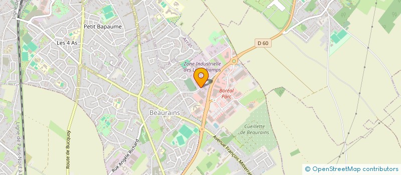 localisation de l'entreprise JULU  BEAURAINS