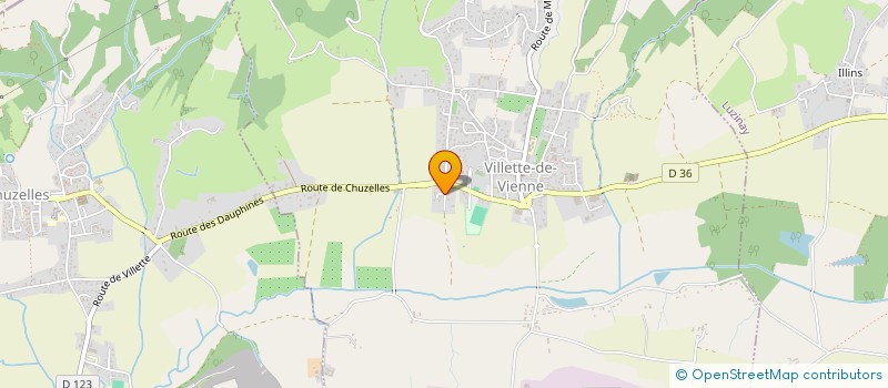 localisation de l'entreprise JULU  VILLETTE-DE-VIENNE