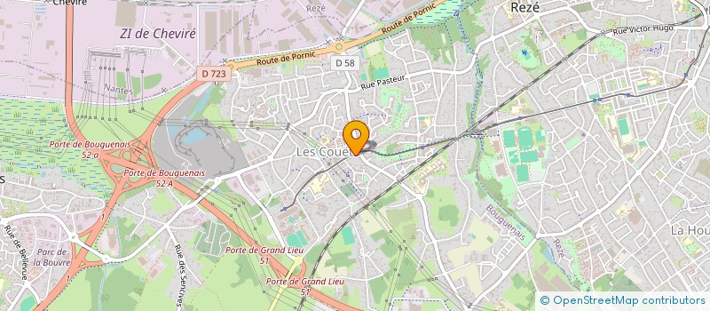 localisation de l'entreprise JULUCHA à BOUGUENAIS