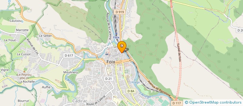 localisation de l'entreprise JULUG INVESTISSEMENTS à FOIX