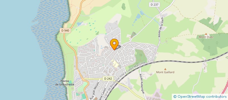 localisation de l'entreprise JULY  WIMEREUX