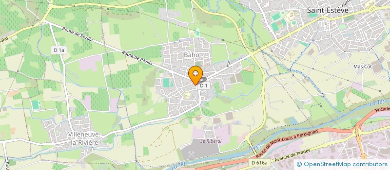 localisation de l'entreprise JULY  BAHO