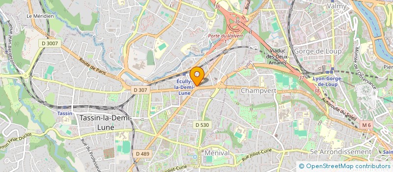 localisation de l'entreprise JULY CARTOUCHES BOURGOIN  TASSIN-LA-DEMI-LUNE