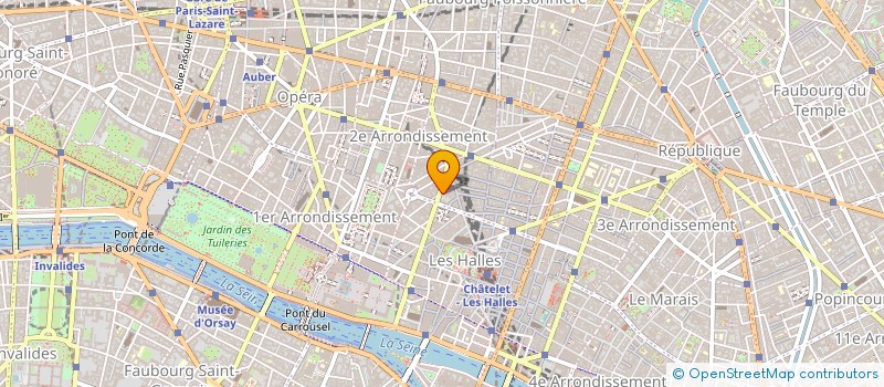 localisation de l'entreprise JULY CAT  PARIS