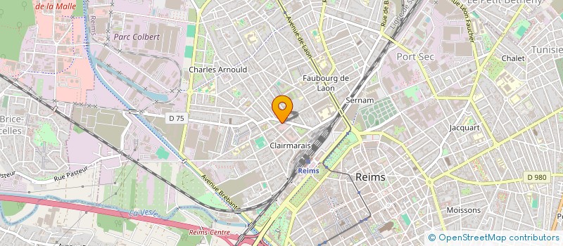 localisation de l'entreprise JULY'N'DEE DEE PRODUCTIONS  REIMS