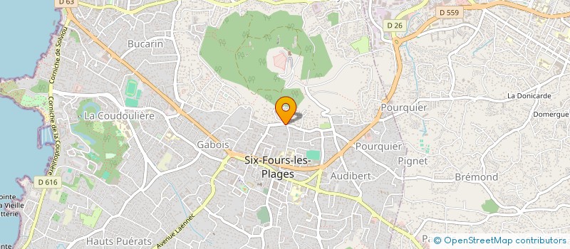 localisation de l'entreprise JULYAH à SIX-FOURS-LES-PLAGES