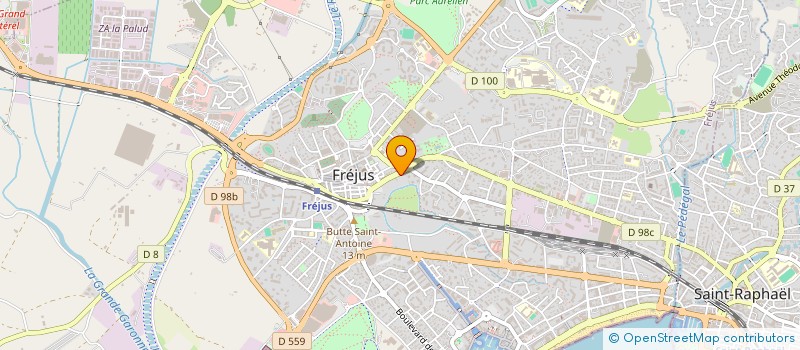 localisation de l'entreprise JULYAN à FREJUS