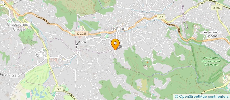 localisation de l'entreprise JULYAN  LE ROURET