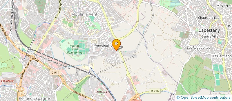 localisation de l'entreprise JULYANN  PERPIGNAN