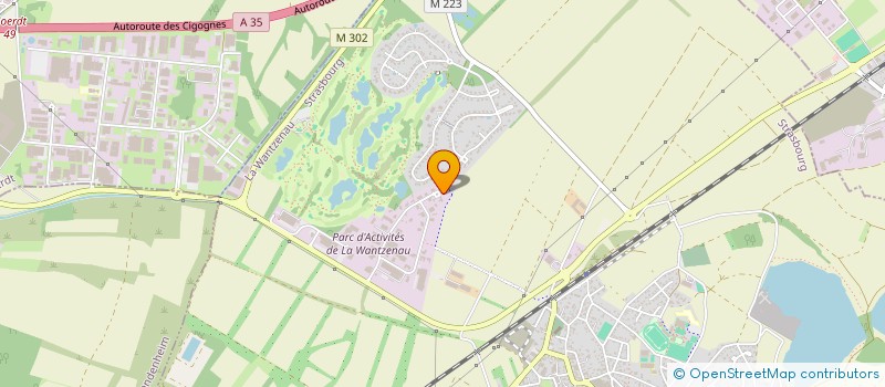 localisation de l'entreprise JULYOH  LA WANTZENAU