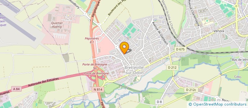 localisation de l'entreprise JUM BRETTEVILLE SUR ODON WOODB à BRETTEVILLE-SUR-ODON
