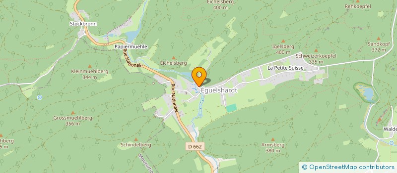 localisation de l'entreprise JUM'LAC  EGUELSHARDT