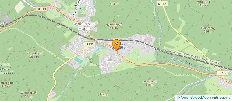 localisation de l'entreprise JUM&M'S  WINGEN-SUR-MODER