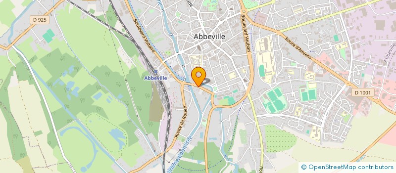 localisation de l'entreprise JUM'S à ABBEVILLE