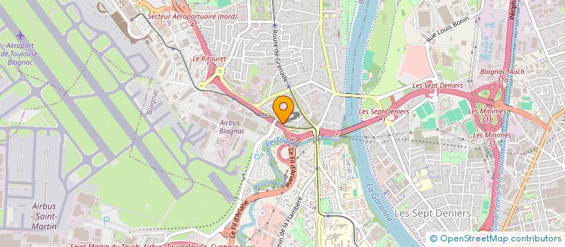 localisation de l'entreprise JUM TEAM  BLAGNAC