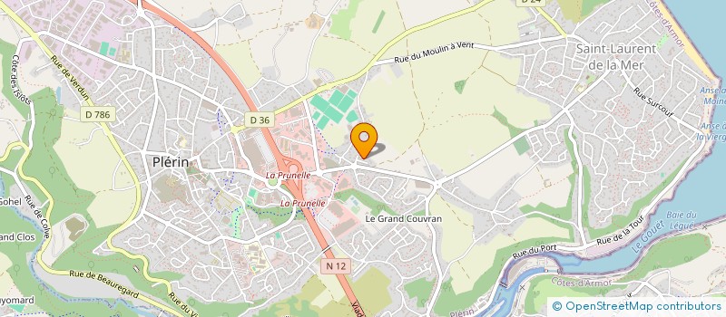 localisation de l'entreprise JUMA 2  PLERIN