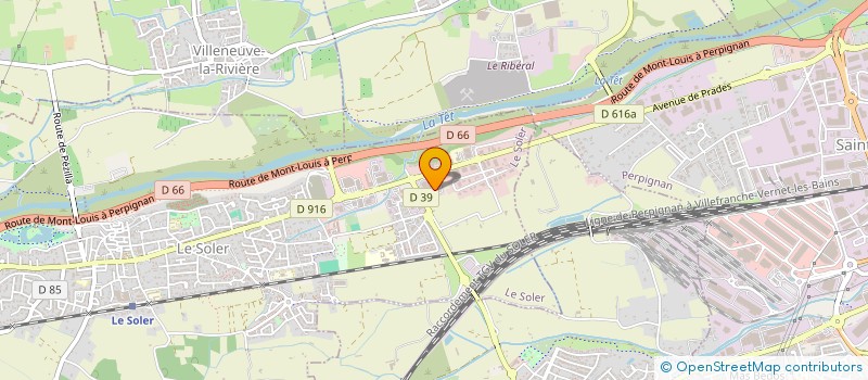 localisation de l'entreprise JUMA  LE SOLER