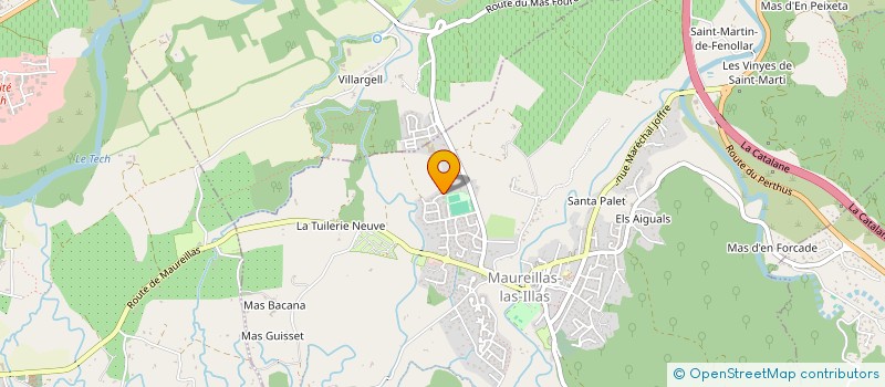 localisation de l'entreprise JUMA à MAUREILLAS-LAS-ILLAS