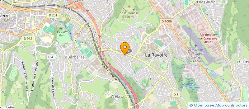 localisation de l'entreprise JUMA  CHAMBERY